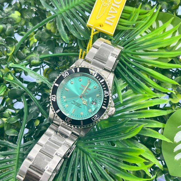 Pro Diver Men's Watch Quartz 47356 - Stainless Steel Blue Dial 40mm Waterproof - Picture 5 of 6